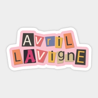 Avril Lavigne Sticker